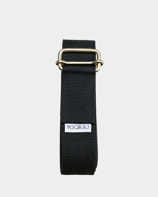 Yogiraj Yogabälte Yoga belt long, Midnight Black