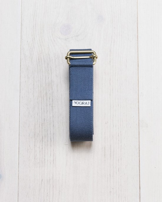 Yogiraj Yogabälte Yoga belt standard, Blueberry Blue