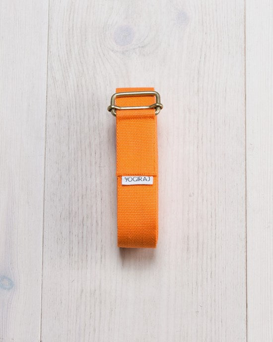 Yogiraj Yogabälte Yoga belt standard, Cloudberry Orange