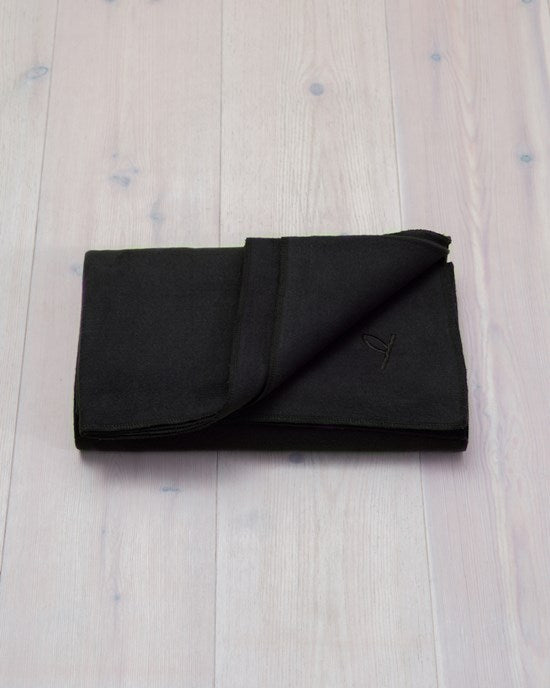 Yogiraj Yogafilt Premium yoga blanket, Midnight Black