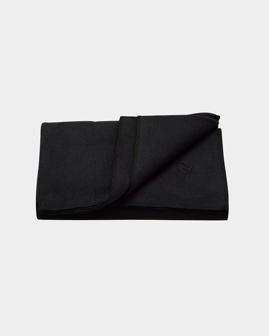 Yogiraj Yogafilt Premium yoga blanket, Midnight Black