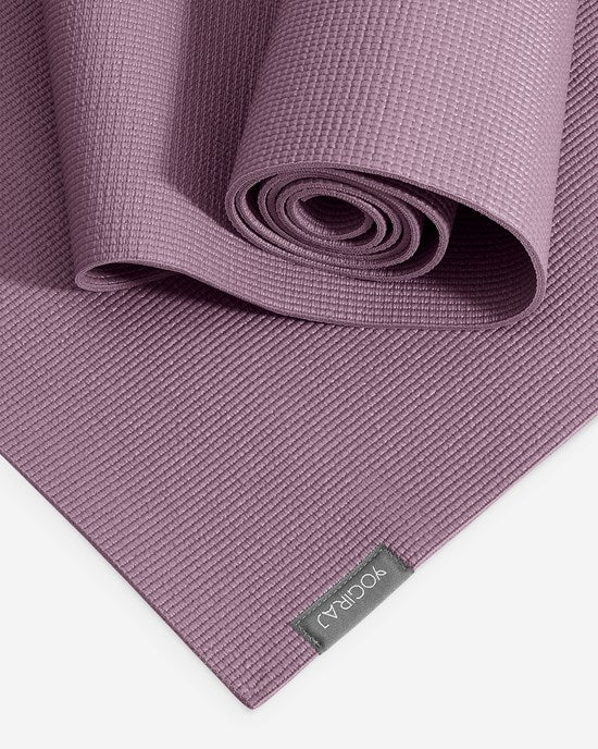 Yogiraj Yogamatta All-round yoga mat, 4 mm,  Mauve purple
