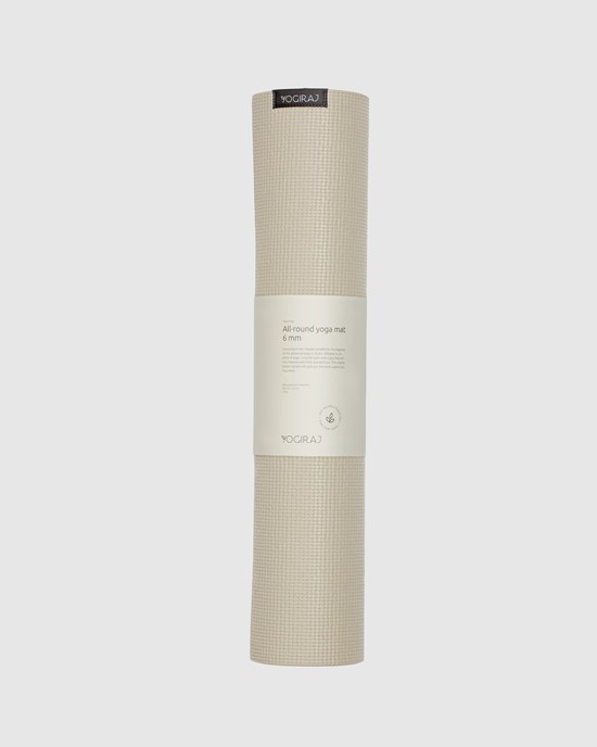 Yogiraj Yogamatta All-round yoga mat, 4 mm, Natural
