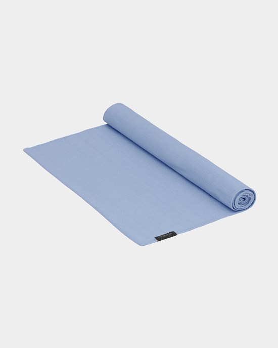 Yogiraj Yogamatta Mysore Organic Yoga Rug, 3 mm, Sky Blue