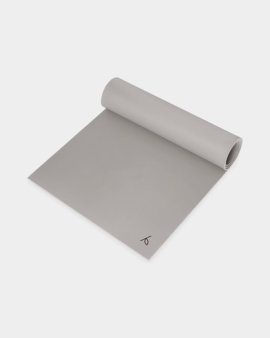 Yogiraj Yogamatta Natural practice mat 6 mm, Misty Greige