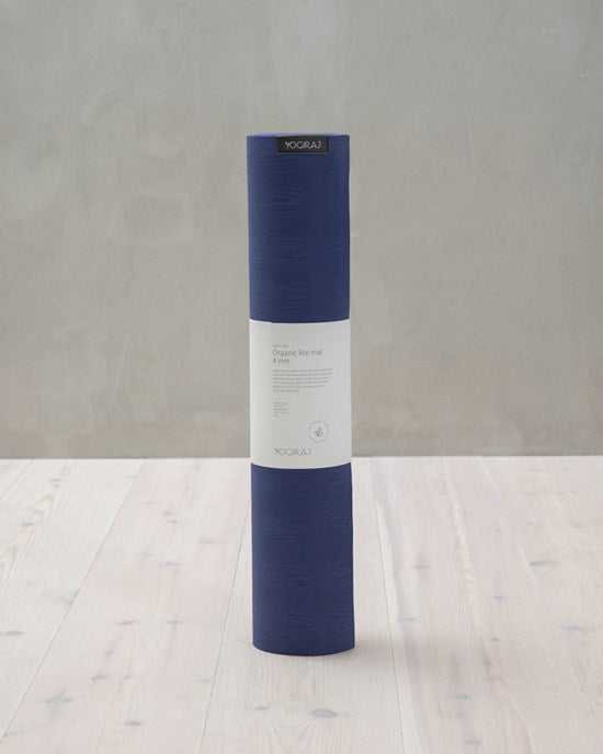Yogiraj Yogamatta Organic Lite mat 4 mm, Blueberry Blue