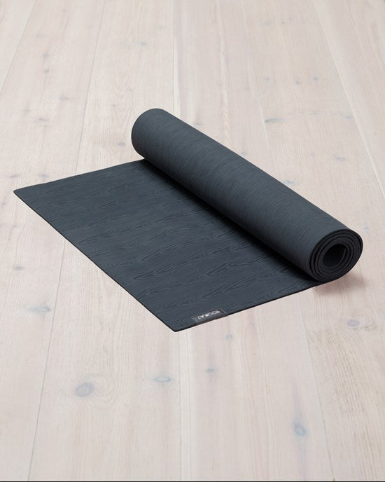 Yogiraj Yogamatta Organic Lite mat 4 mm, Graphite Grey