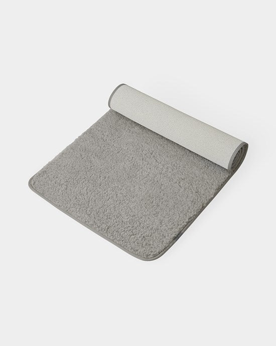 Yogiraj Yogamatta Premium wool mat, Silver Grey