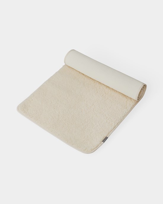 Yogiraj Yogamatta Premium wool mat, Silver Grey