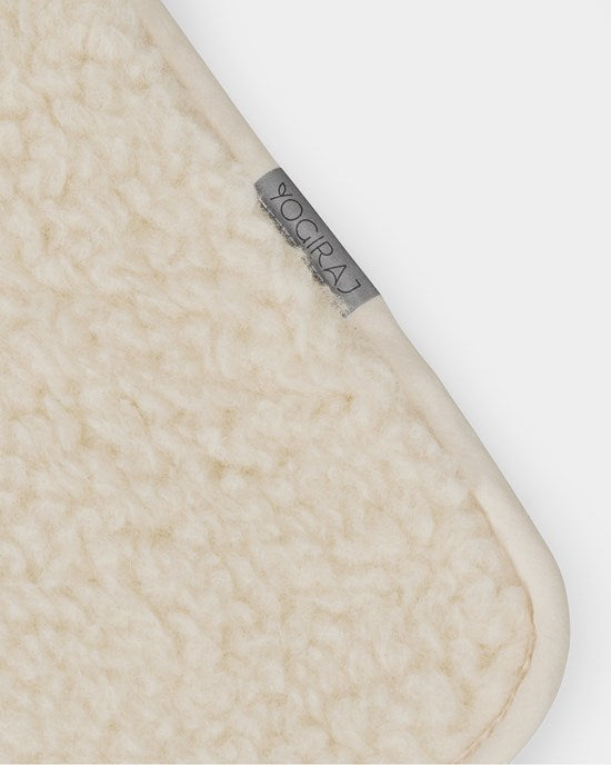 Yogiraj Yogamatta Premium wool mat, Silver Grey