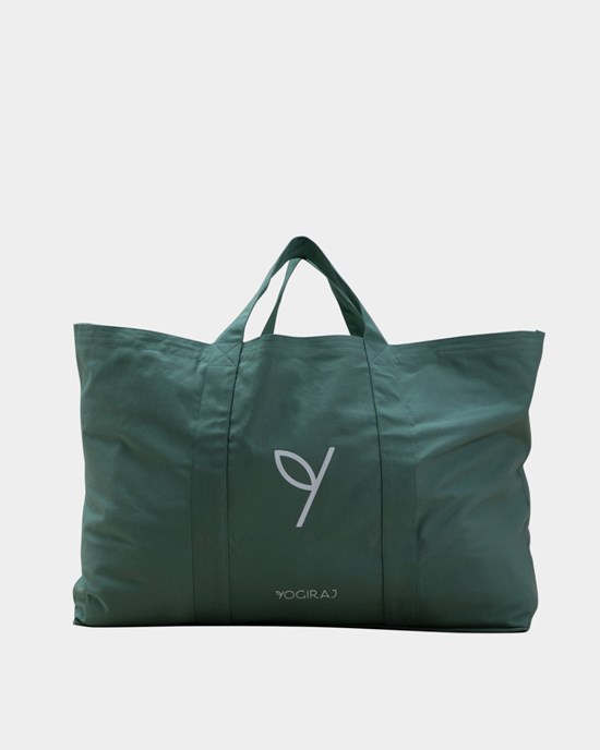 Yogiraj Yogaväska Mats & Props bag, Moss Green